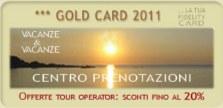 Gold Card - Centro Prenotazioni - Sconti fino al 20%